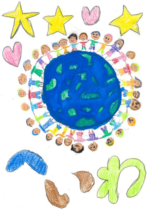 最優秀賞　東小田小学校2年　かなやま　りく