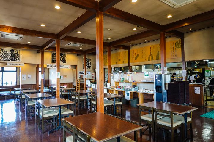 農村レストラン筑膳の店内の画像